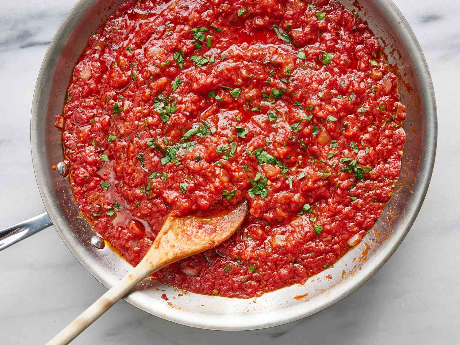 Picture Of Rustic Marinara Sauce